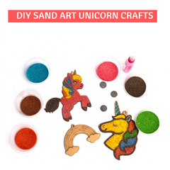 Unicorn Painting & Sand Art Crafts