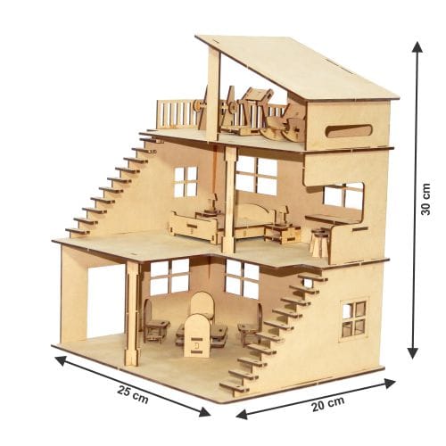 Buy Online DIY Doll House for Little Girls Awesome Place