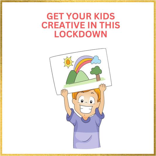 Diy creations of children in lockdown