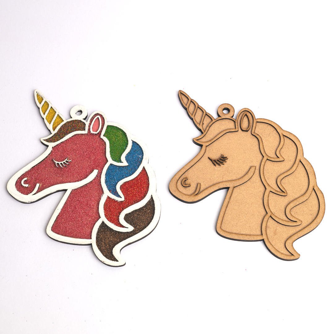 Unicorn Sand Art Wall hanging DIY KIT