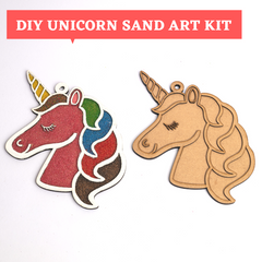 Unicorn Sand Art Wall hanging DIY KIT