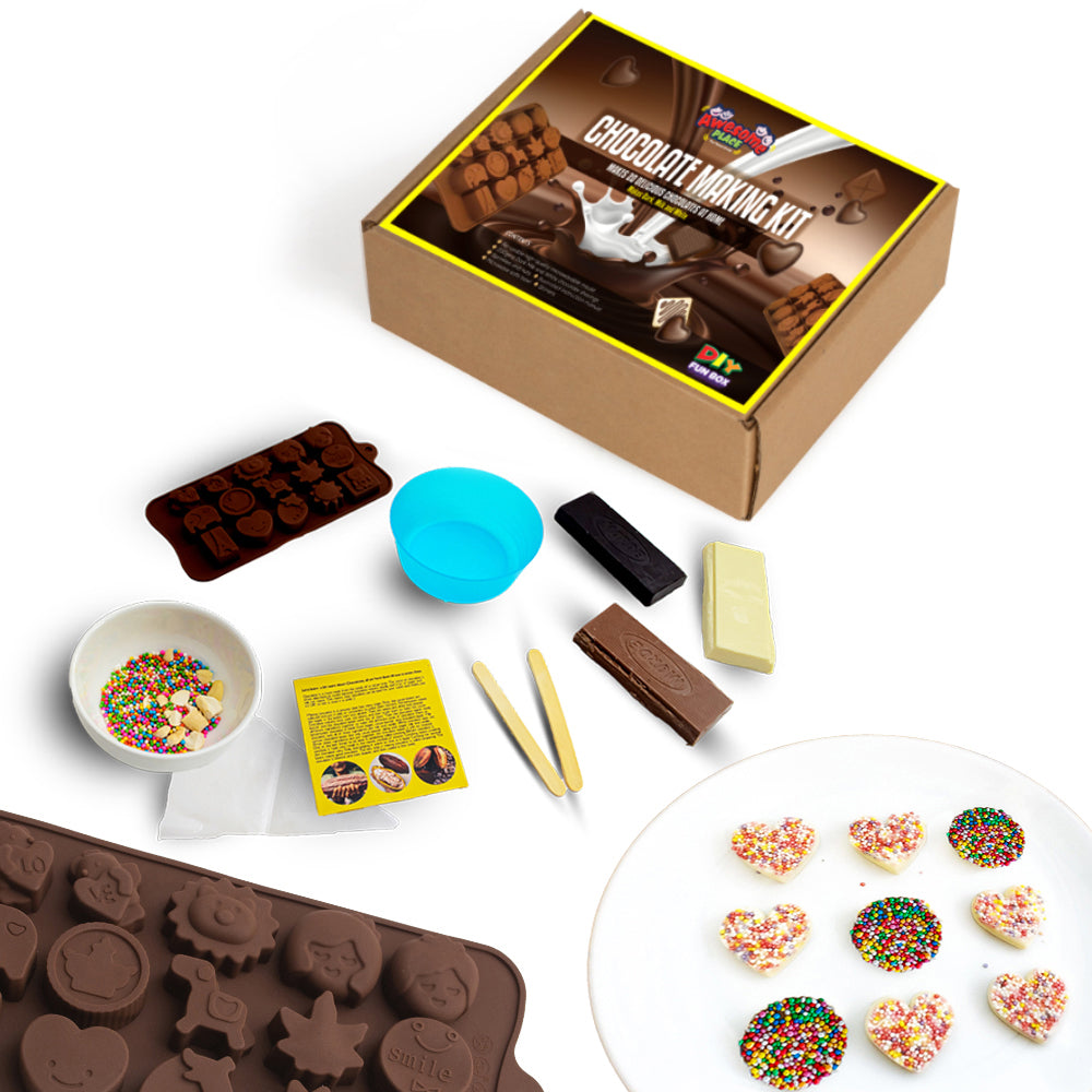 Little Choco Delights Maker Kit, Candy Making Kit with Chocolate Making  Supplies