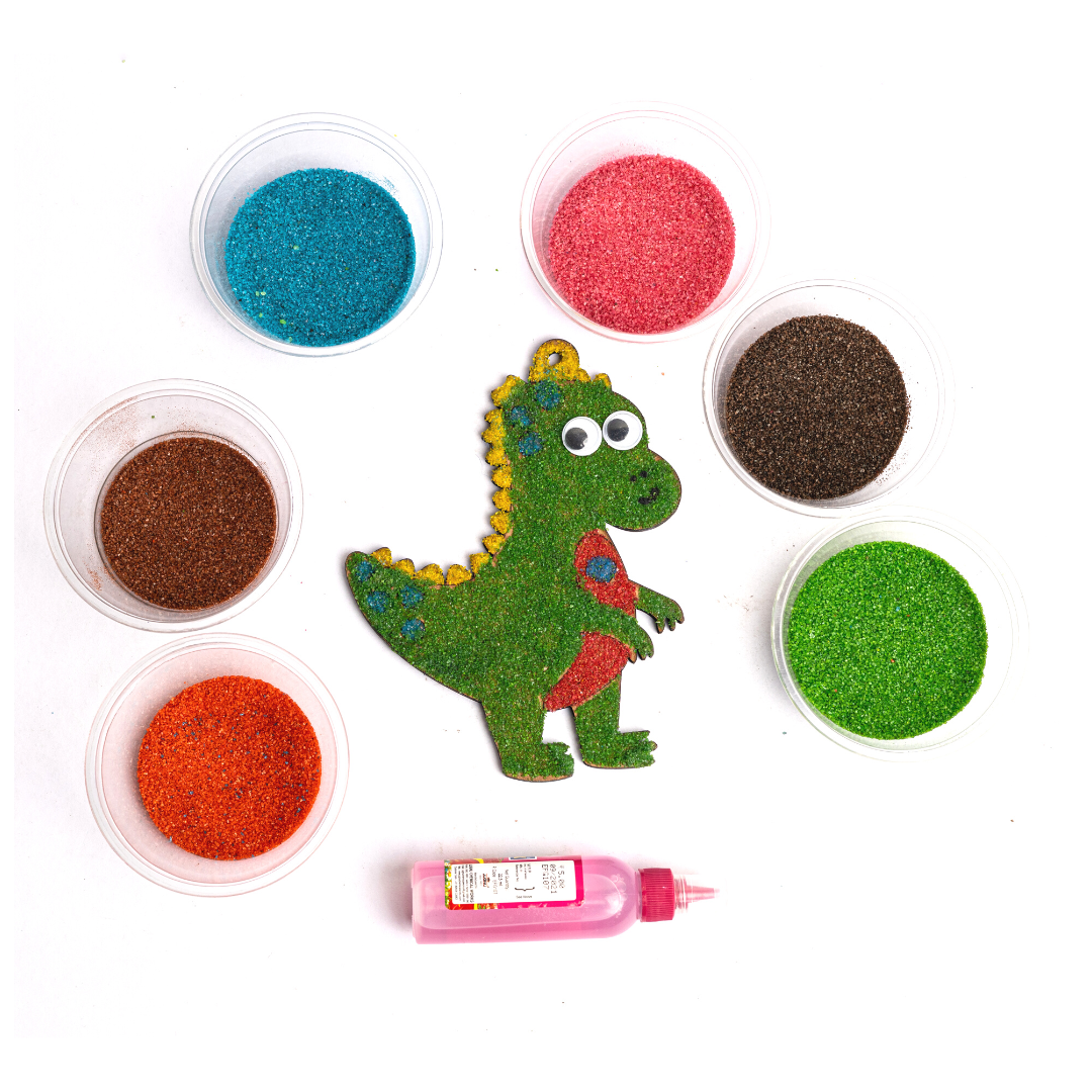 Dinosaur Sand Art Craft Kit