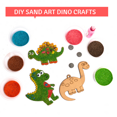 Dinosaur Sand Art Craft Kit