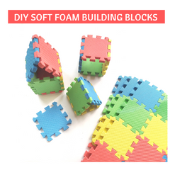 DIY Soft foam building block set