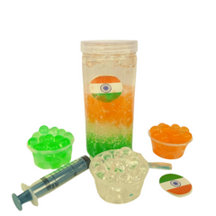 DIY Tiranga Glow Jar