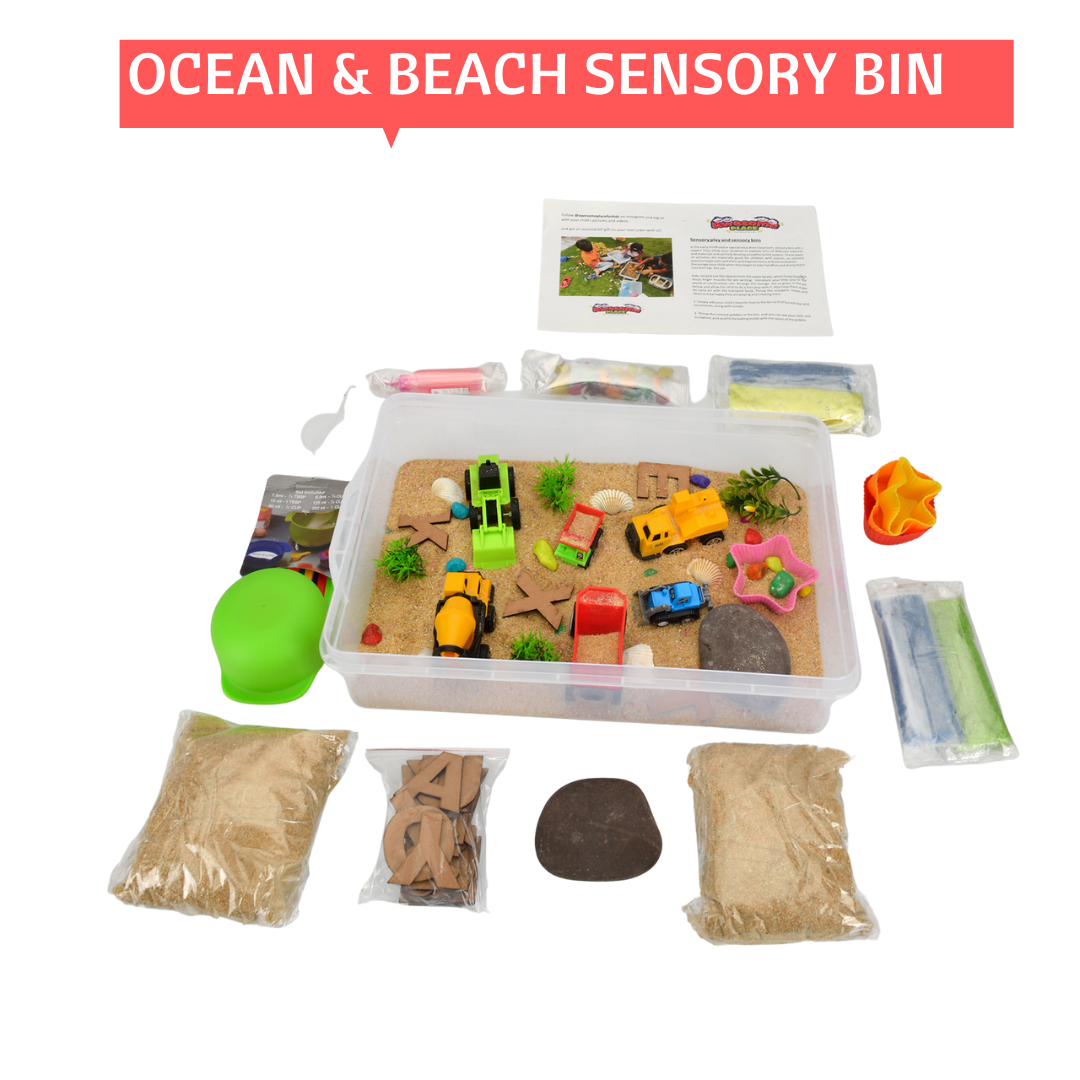  Construction Craft Sensory Bin
