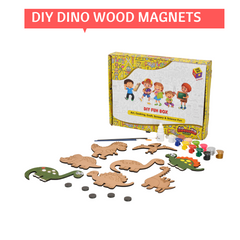 Dinosaur Fridge Magnets Painting