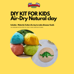 Make dinosaur fossils and magnets