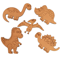 Dinosaur Fridge Magnets Painting