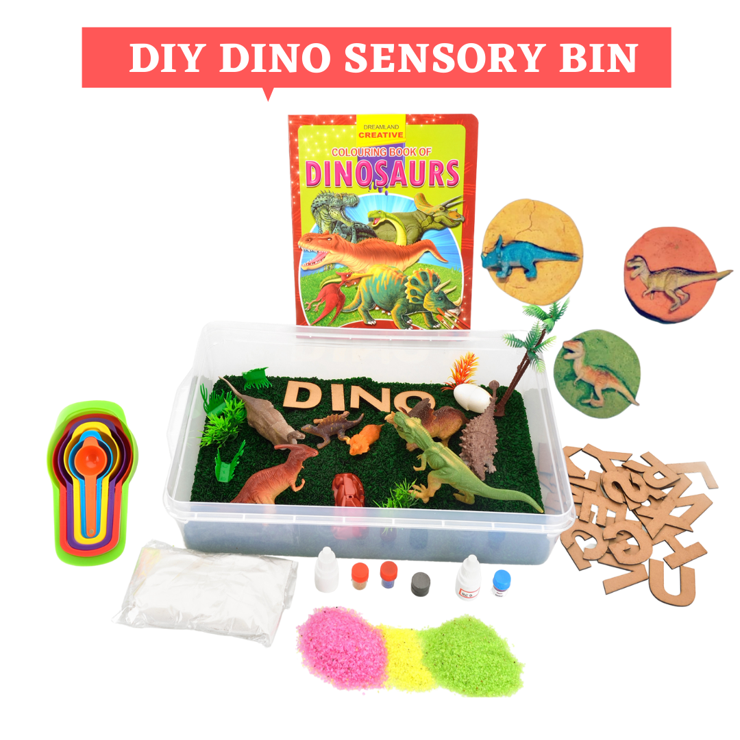 Dino World Sensory Bin