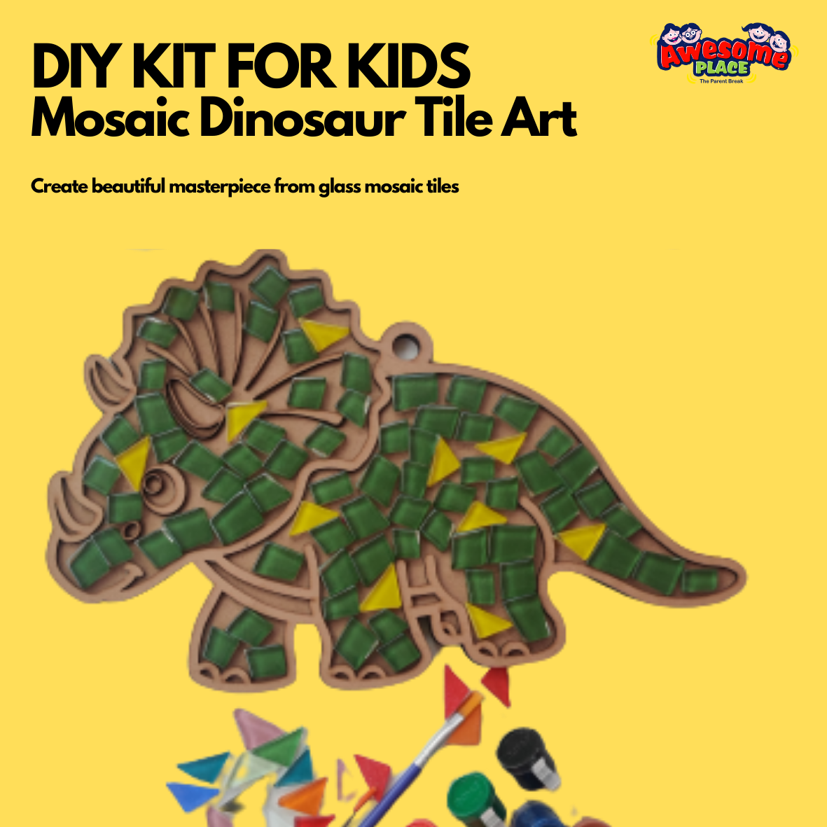 Dinosaur Mosaic ART 