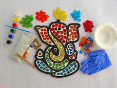 Ganesha Wall Decor Mosaic ART KIT