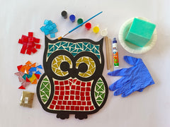 OWL Wall Decor Mosaic ART KIT
