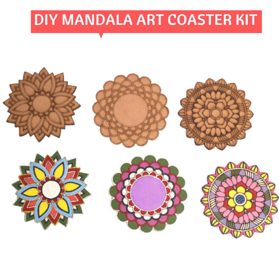 DIY Mandala ART KIT Coasters