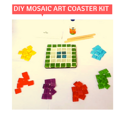 DIY Mosaic Coasters for Mommy & Child