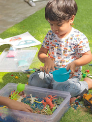 Ocean & Beach World Sensory Bin