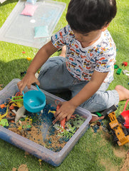 Ocean & Beach World Sensory Bin