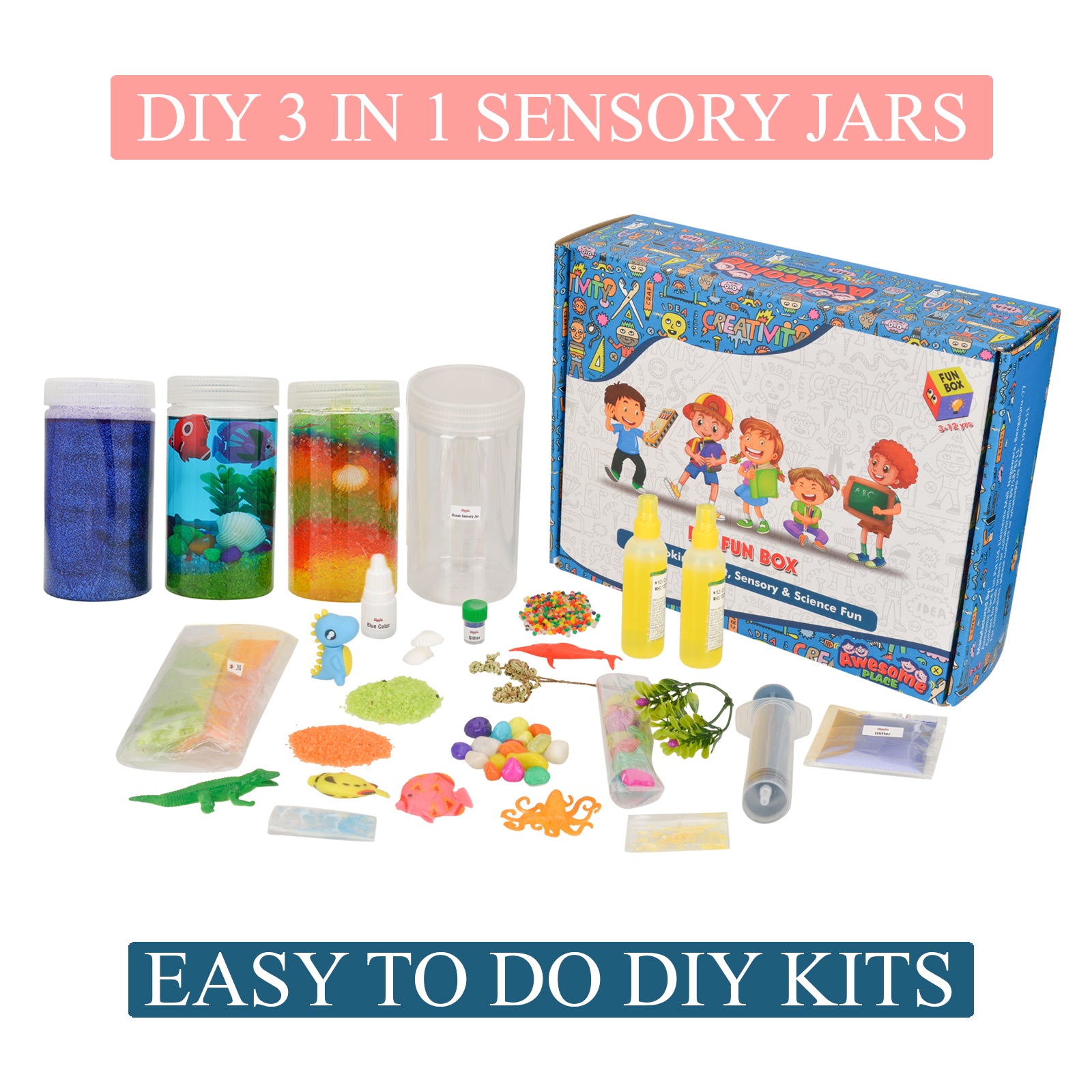  DIY Sensory Activity Jars