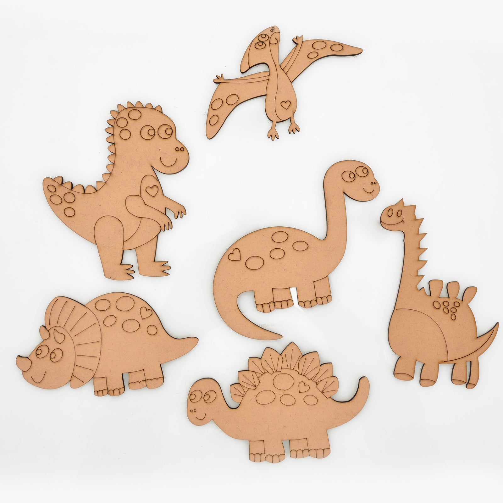 Dinosaur Fridge Magnets Painting