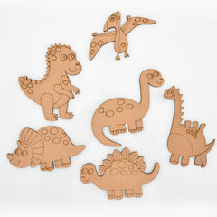 Dinosaur Fridge Magnets Painting
