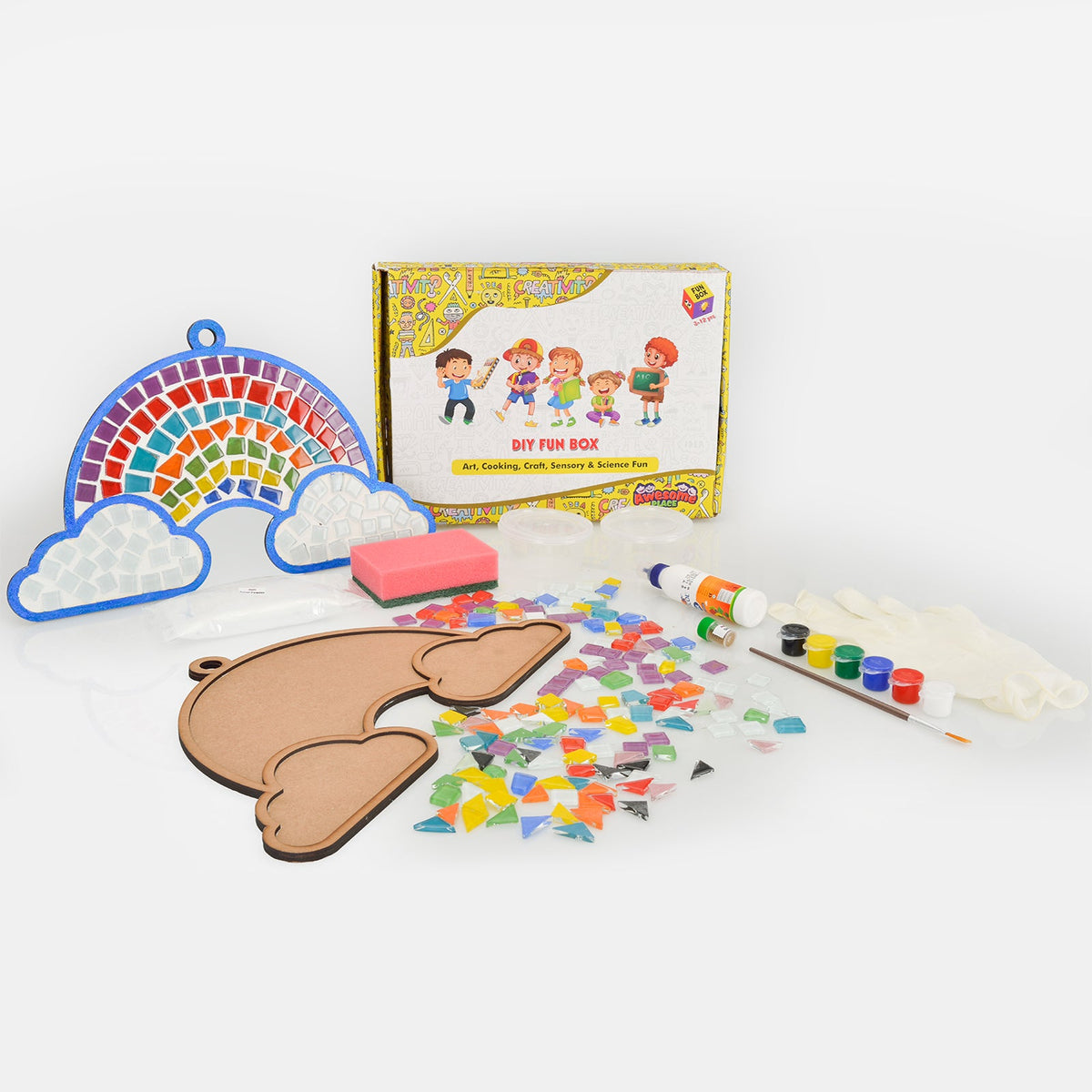 Rainbow Mosaic Art KIT