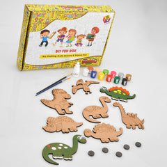 Dinosaur Fridge Magnets Painting