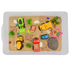  Construction Craft Sensory Bin
