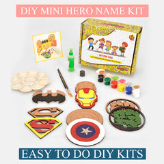 DIY Superhero Fridge Magnets