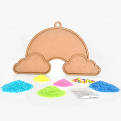 Rainbow Sand Art