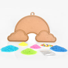 Rainbow Sand Art