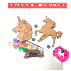 DIY Paint Unicorn Fridge Magnets 