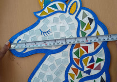 Unicorn Mosaic Wall hanging