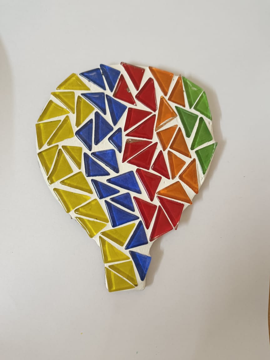 Mini Hot air Balloon Mosaic ART KIT