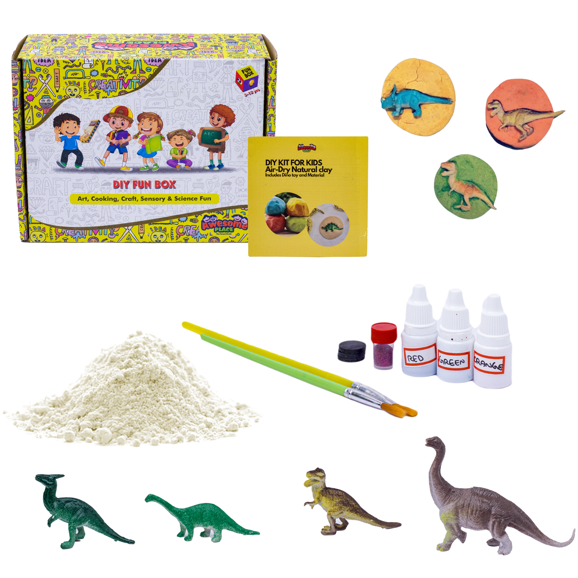 Make Dinosaur Fossils and Fridge Magnets